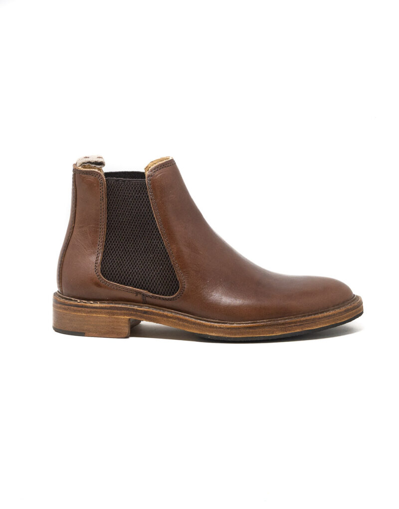 Astorflex – stivaletto chelsea boot donna in pelle Dafflex 710 brown-2312